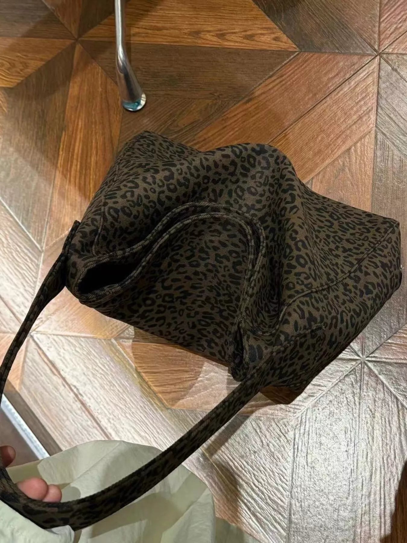 Leopard Print Tote Bag