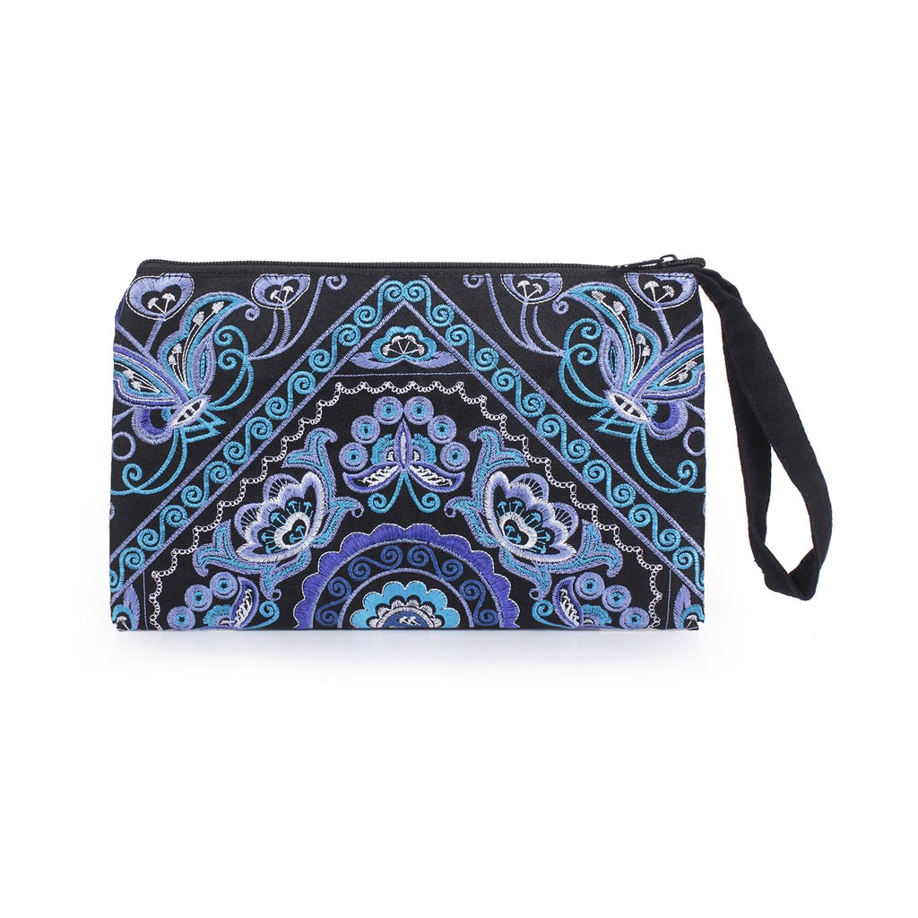 Prani Embroidered Hmong Wristlet - Thailand