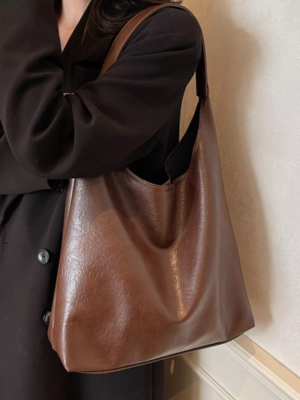 PU Leather Tote Bag