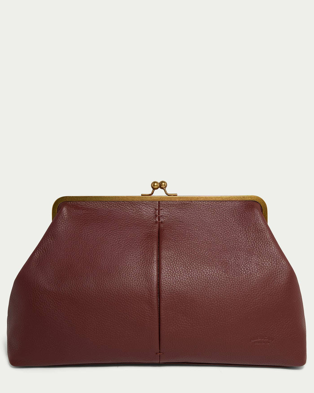 SALE 25% OFF - Kisslock Frame Gen Soft Cowhid Handbag
