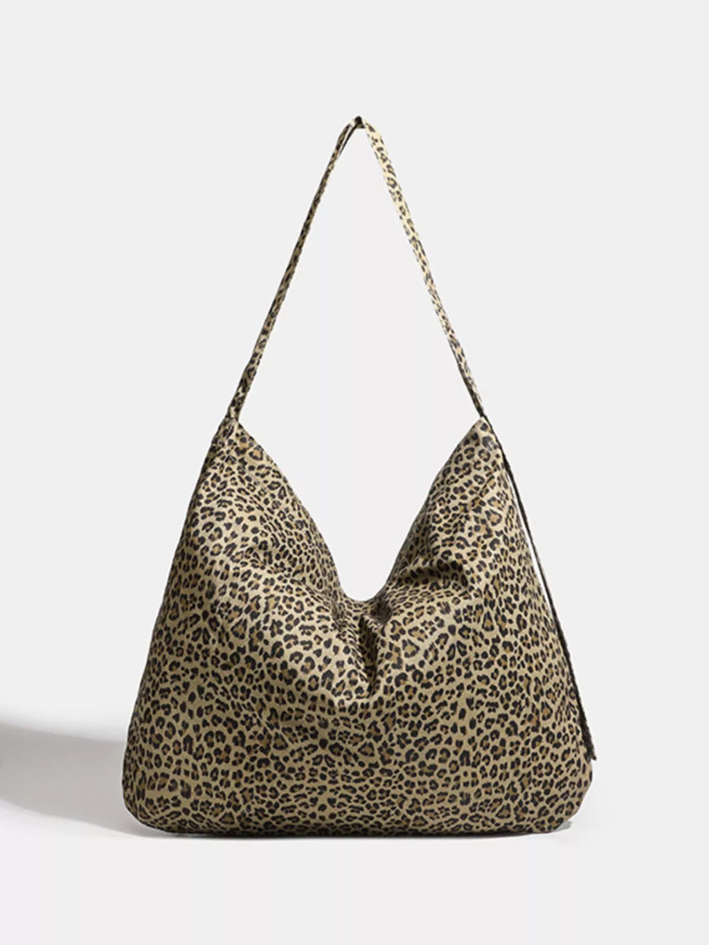 Leopard Print Casual Shoulder Bag