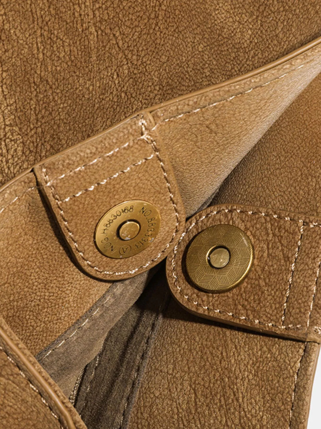 Casual Faux Leather Shoulder Bag