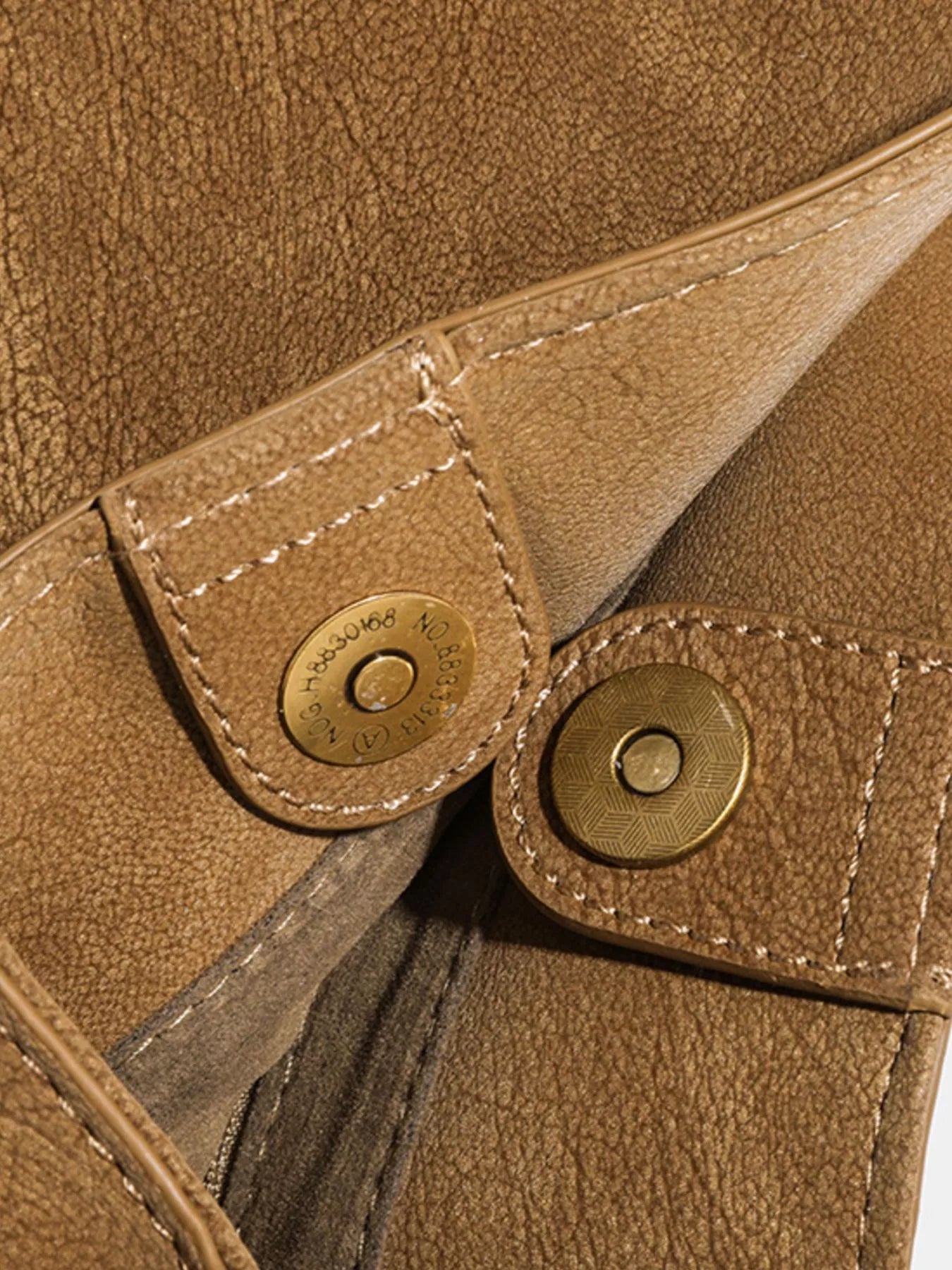 Casual Faux Leather Shoulder Bag