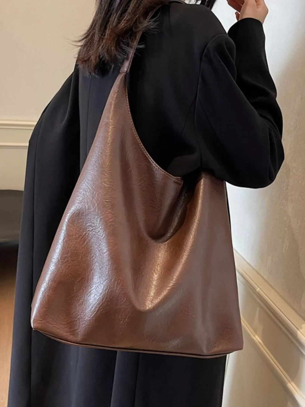 PU Leather Tote Bag