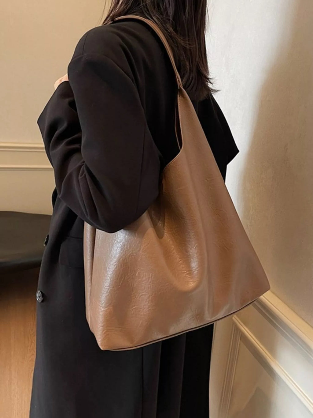 PU Leather Tote Bag