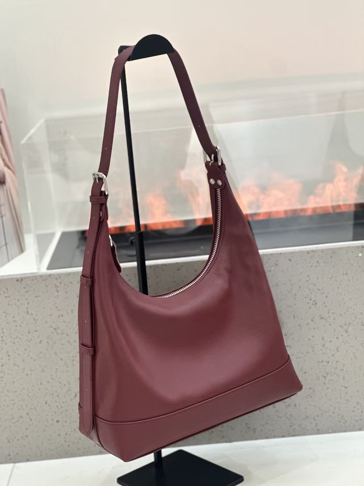 2026 New First-Layer Cowhide Underarm Bag For Women, Genuine Leather Shoulder And Crossbody Bag, Urban Simple Soft Leather Large Capacity Handbag