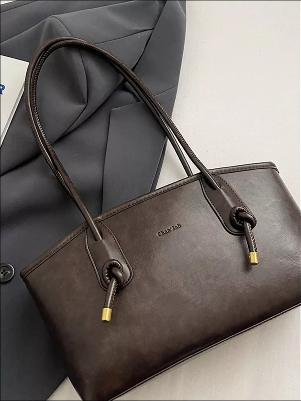 Vintage Style Leather Shoulder Bag