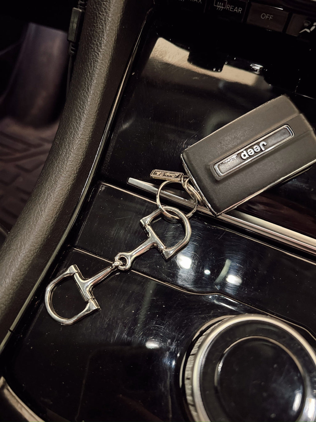 The Horse Bit Keychain {GOLD + SILVER}
