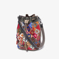 New Stylish Womens Genuine Leather Bucket Bag