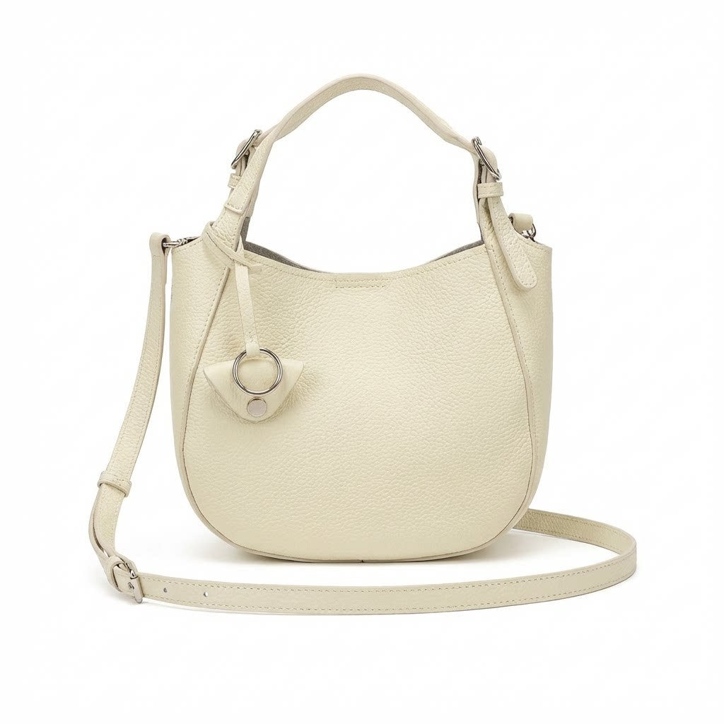 Top-grain Cowhide Hand-grain Tote Bag, High-end Versatile Small-batch Cross-border Genuine Leather Women's Bag