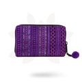 Diamond Upcycled Hmong Textile Cross-stitch Wallet - Thailand