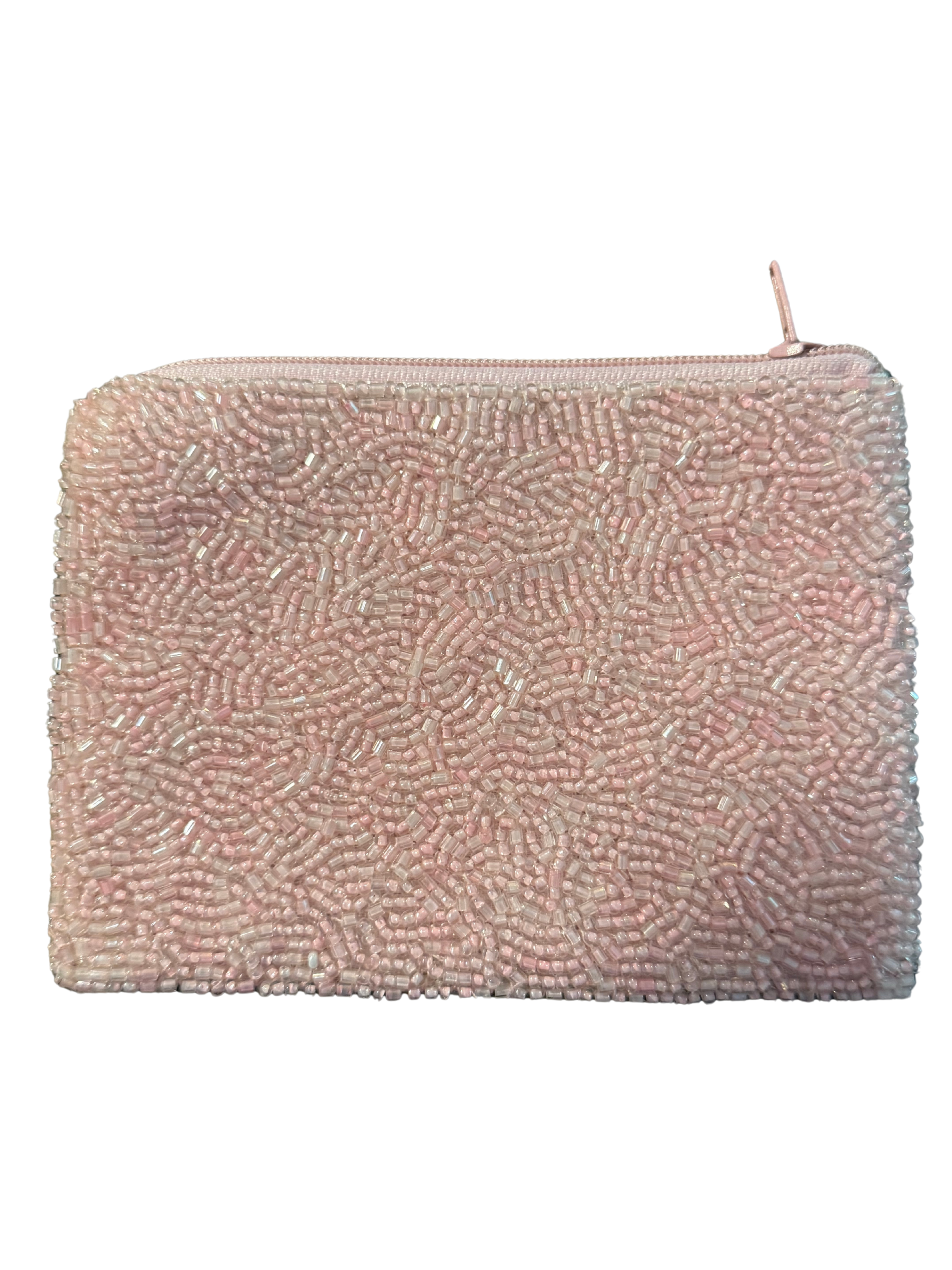 Happy Beaded Coin Purse