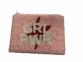 Girl Power Beaded Coin Purse