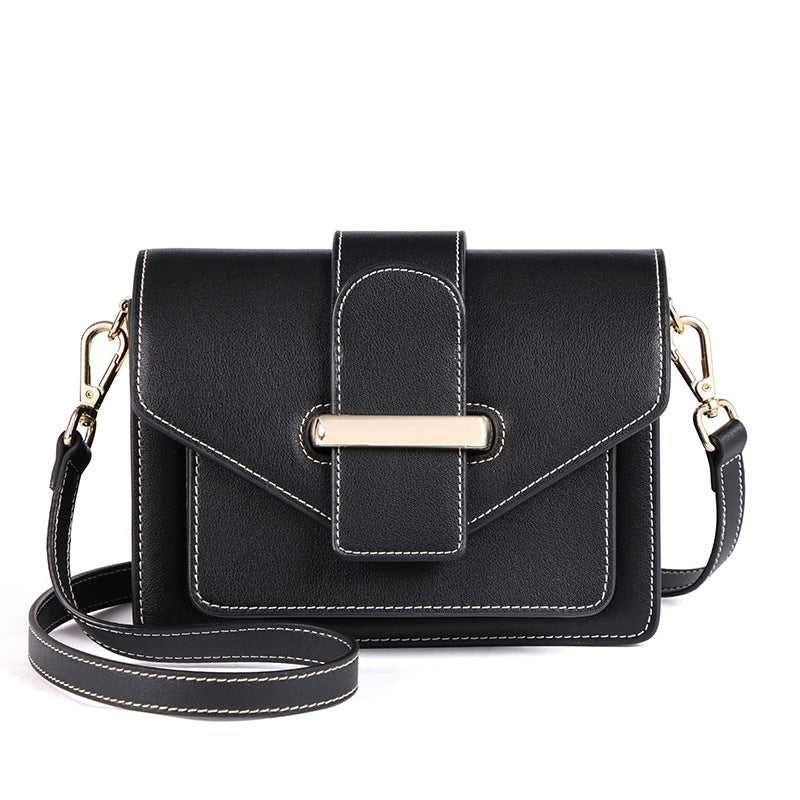 Genuine leather messenger bag fashion crossbody shoulder bag