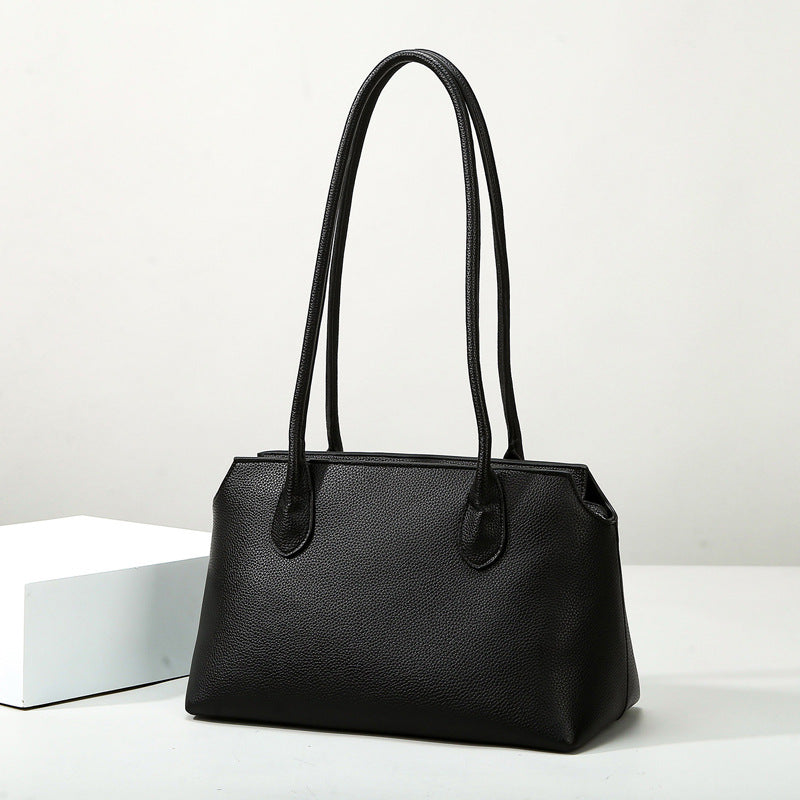 Shoulder Bag Simple Large Capacity Women's Bag High Sense Work Office Bag All-Match Underarm Bag Women