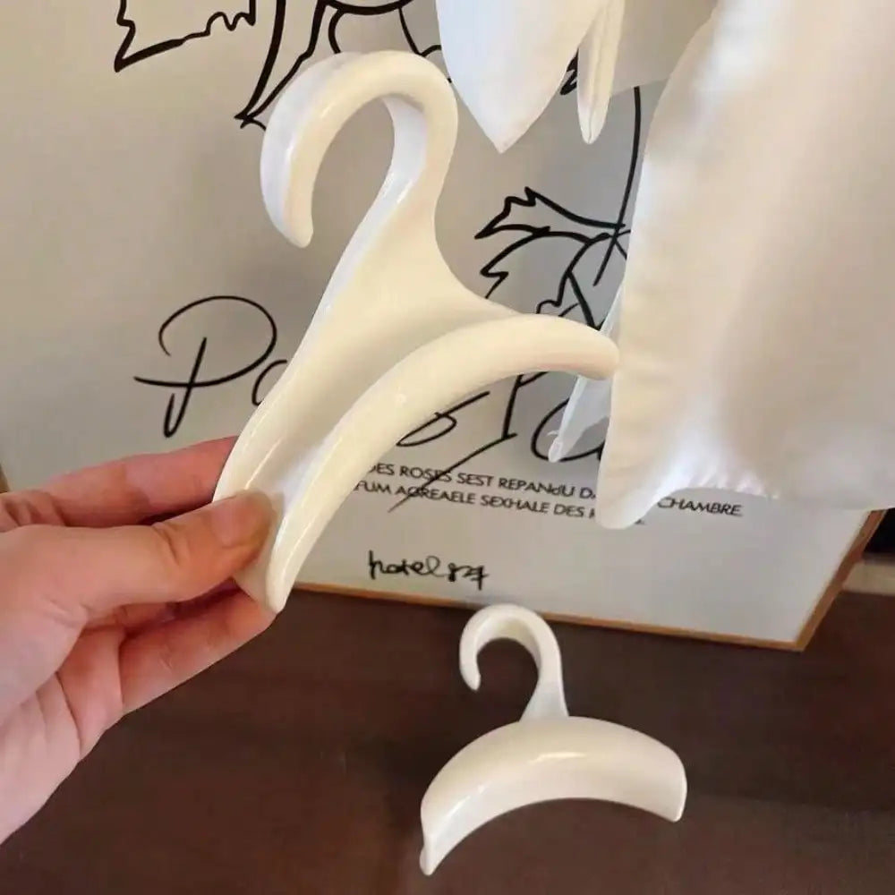 5pcs/set Arch Coat Rack Hook Bag Holder PP Material for Home Closet Storage Hat Scarf Shawl Purse Handbag Organizer Hooks