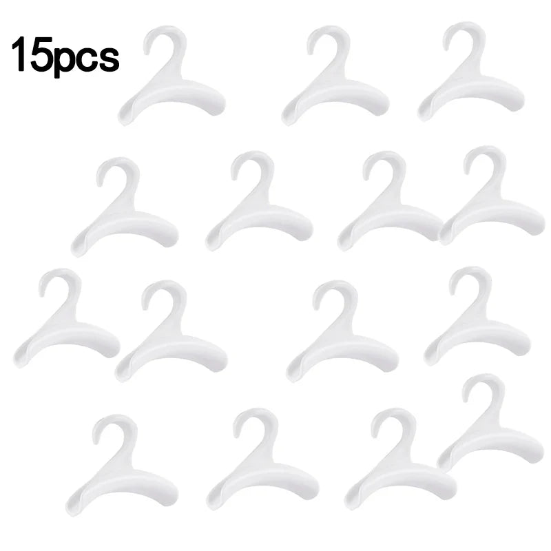 5pcs/set Arch Coat Rack Hook Bag Holder PP Material for Home Closet Storage Hat Scarf Shawl Purse Handbag Organizer Hooks