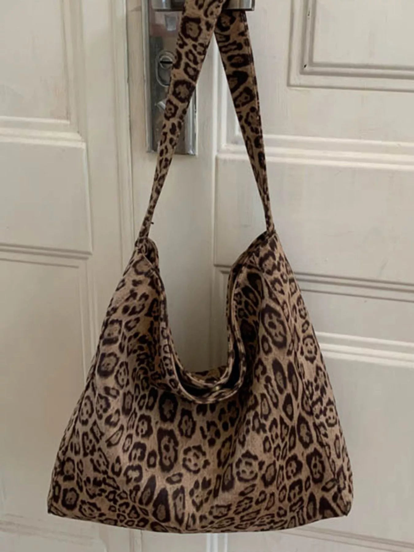 Leopard Print Tote Bag