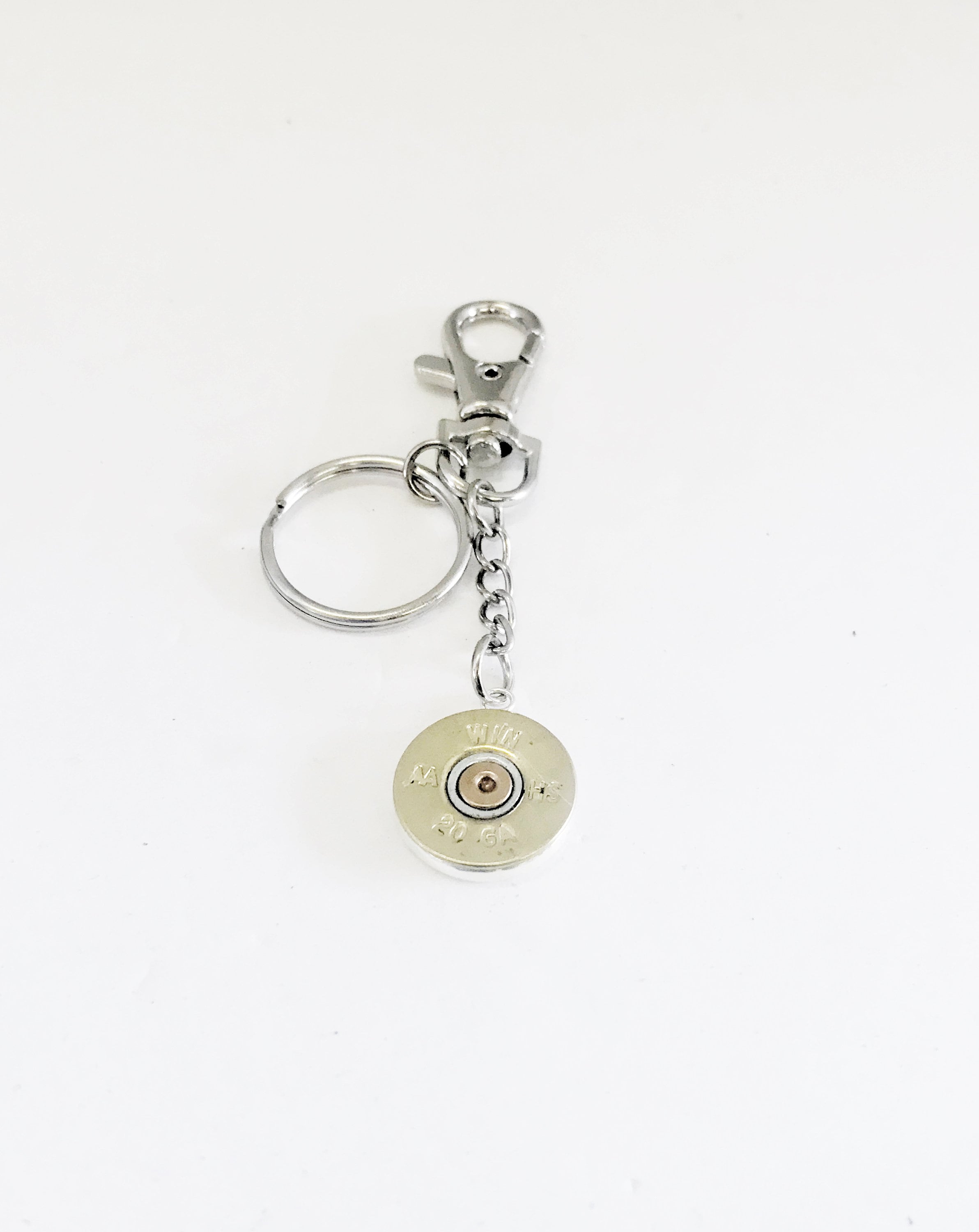 Shotgun Shell Keychain Charm, Shogtun Shell Gifts, Shotgun Shell Key Ring, Keychain Clip, Shooting Sports Keychain Gift, Purse Clip Charm