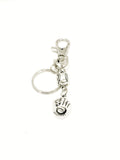 Baseball Bag Charm, Baseball Purse Charm Key Ring, Baseball Mom Gift, Bag Charm Keychain, Purse Charm, Baseball Bag Zipper Pull