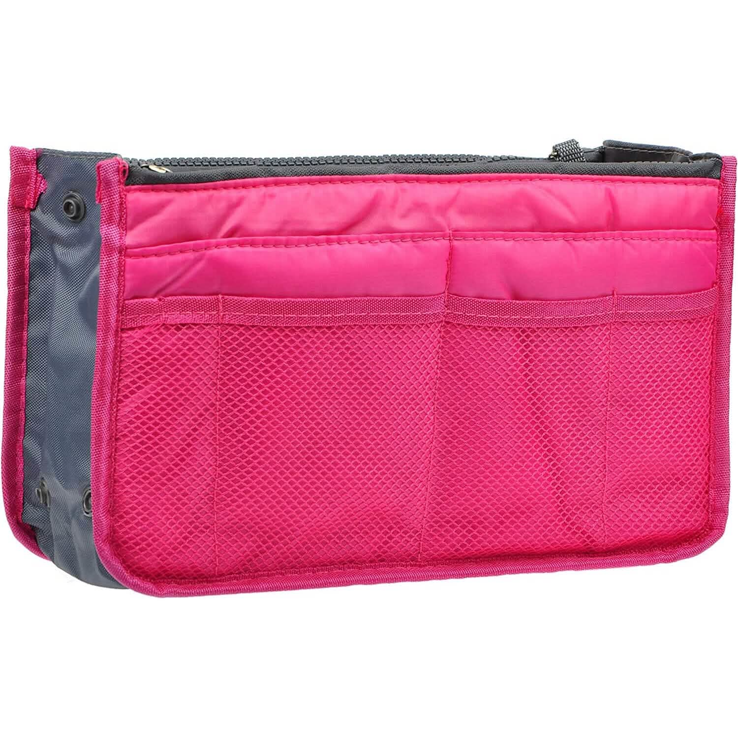 Purse Insert Storage Bag, Versatile Travel Organizer Bag Insert Cosmetic Bag With Multi-Pockets