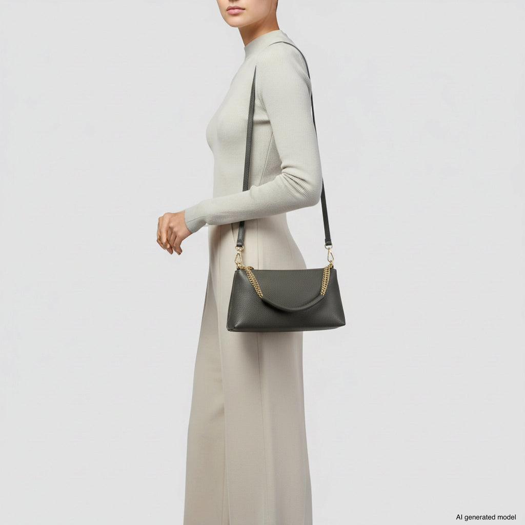 Italian Full-Grain Leather Crossbody Bag | Milano