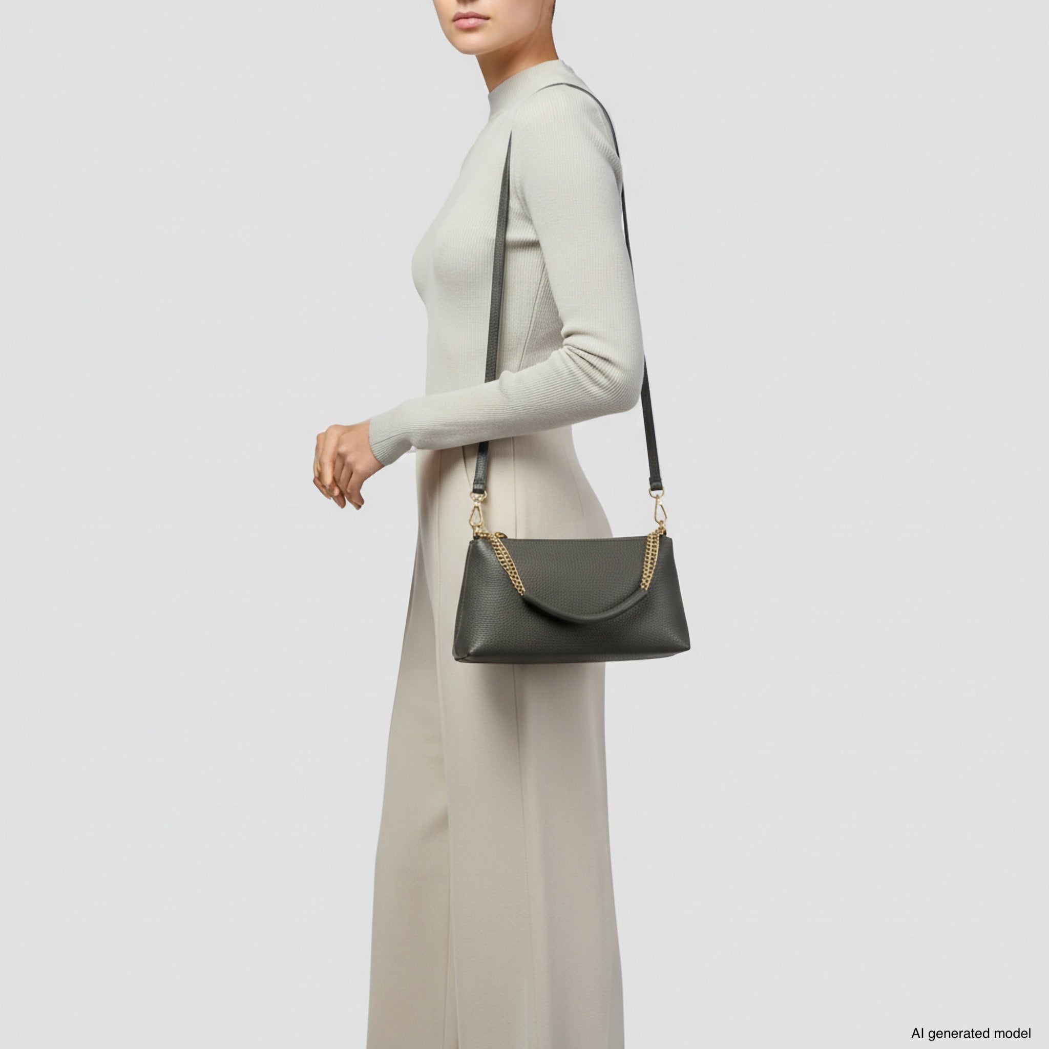 Italian Full-Grain Leather Crossbody Bag | Milano