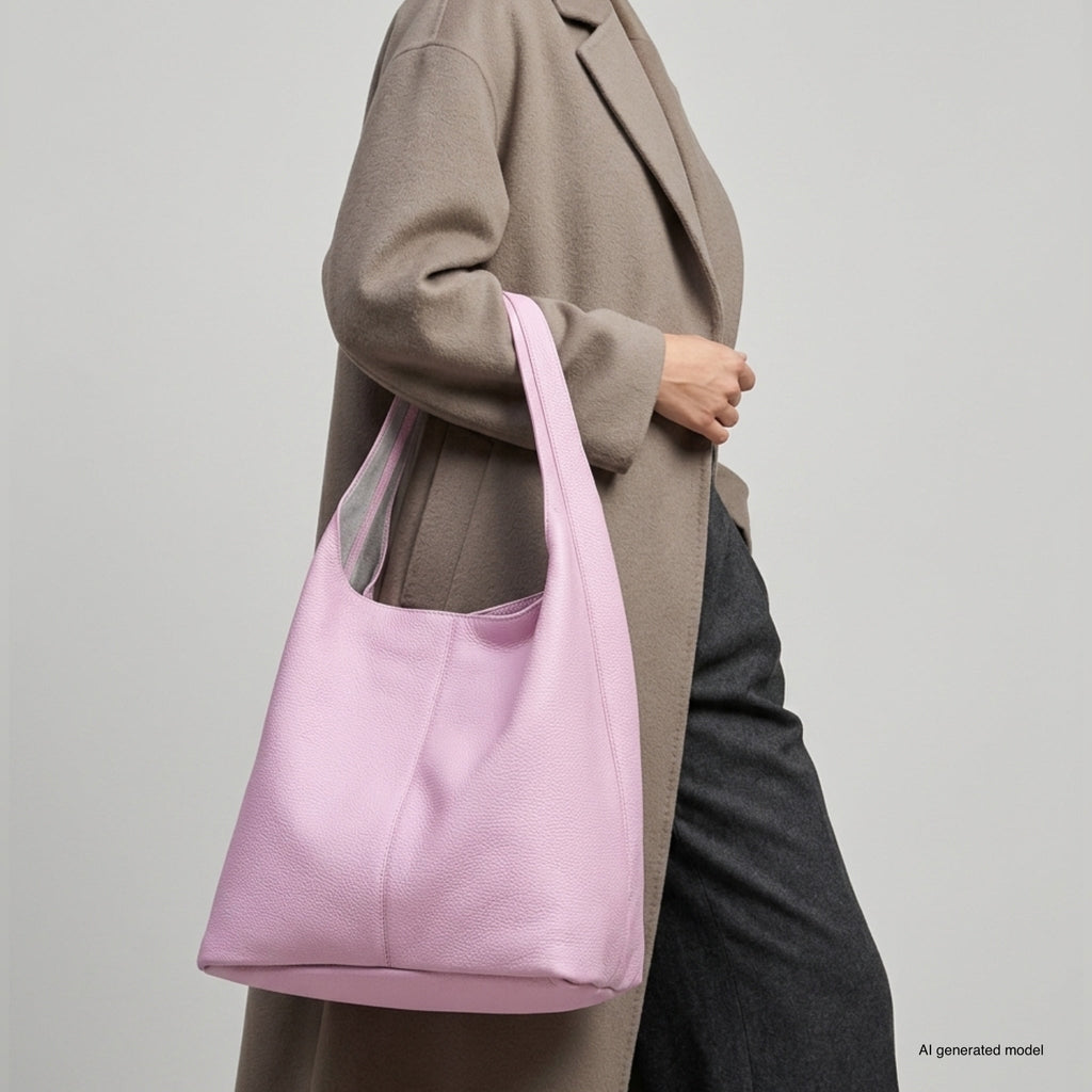 Italian Full-Grain Leather Hobo Bag | Siena