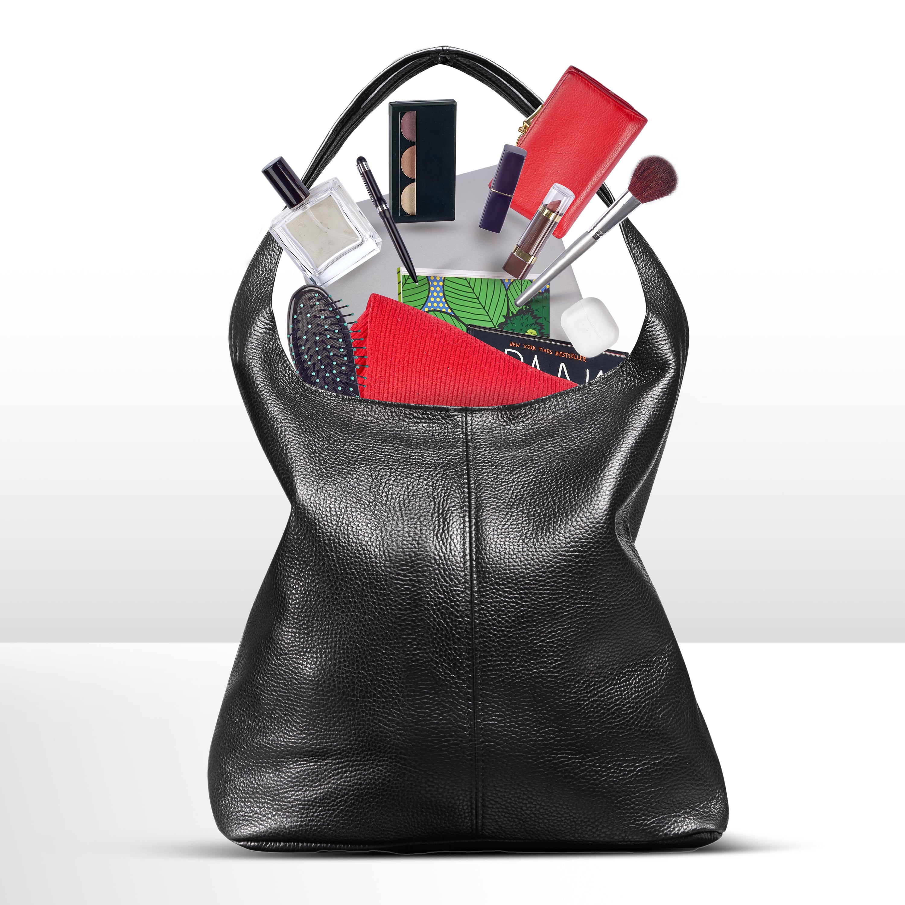 Italian Full-Grain Leather Hobo Bag | Siena