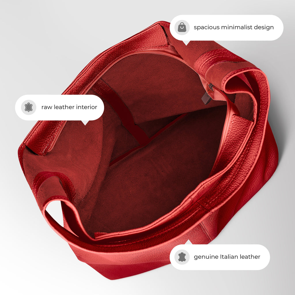 Italian Full-Grain Leather Hobo Bag | Siena