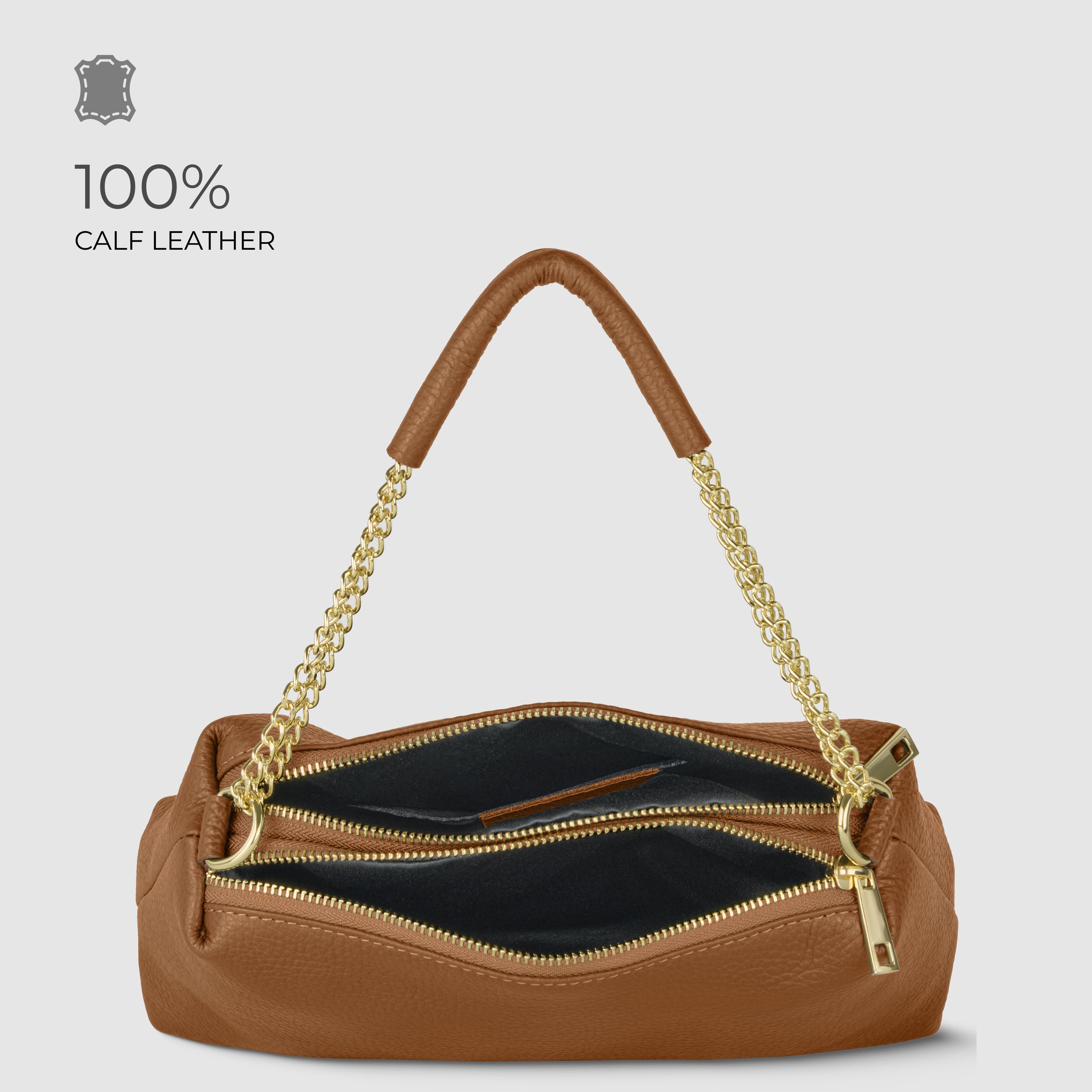 Italian Full-Grain Leather Crossbody Bag | Milano