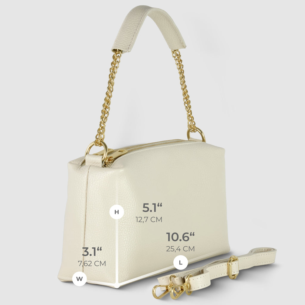 Italian Full-Grain Leather Crossbody Bag | Milano