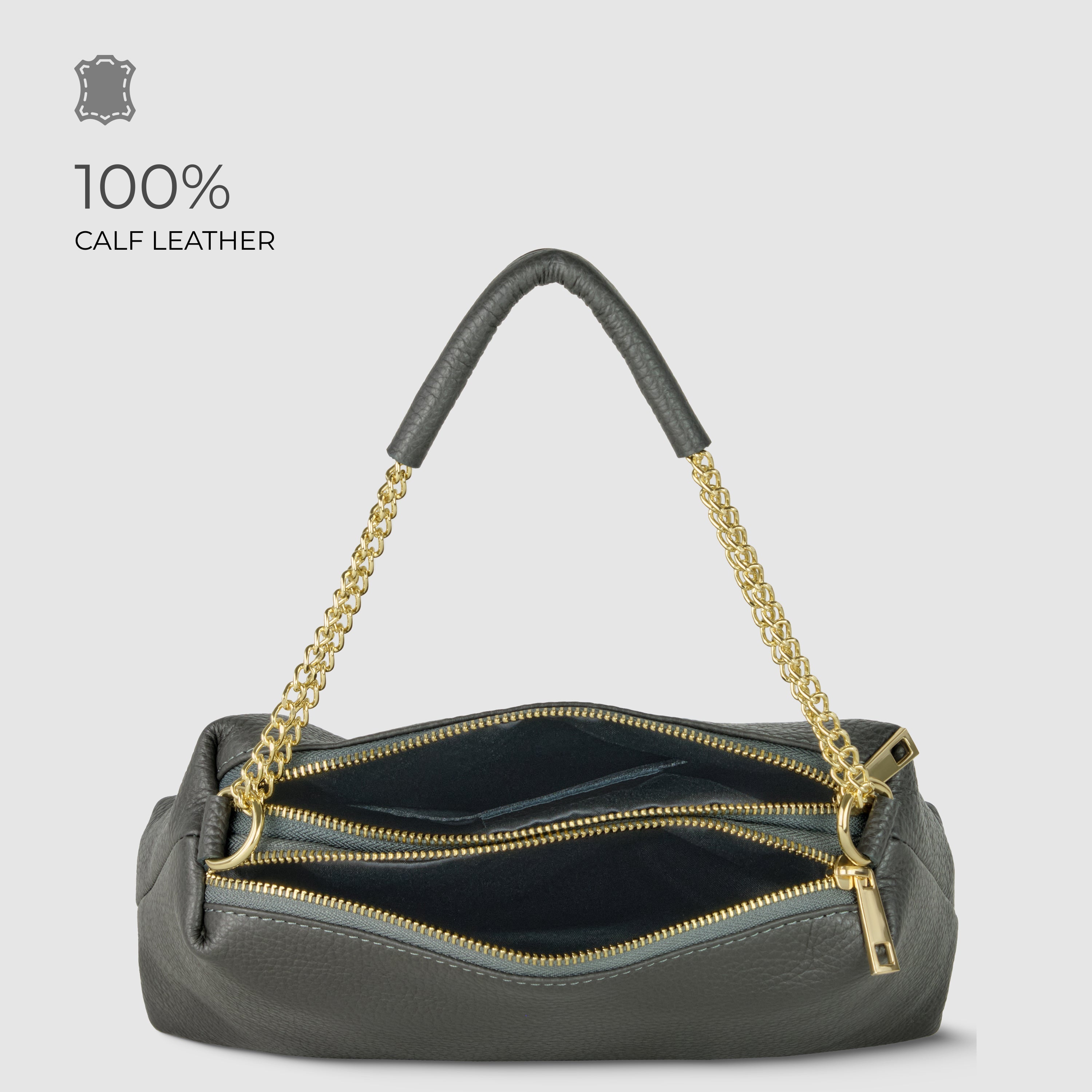 Italian Full-Grain Leather Crossbody Bag | Milano