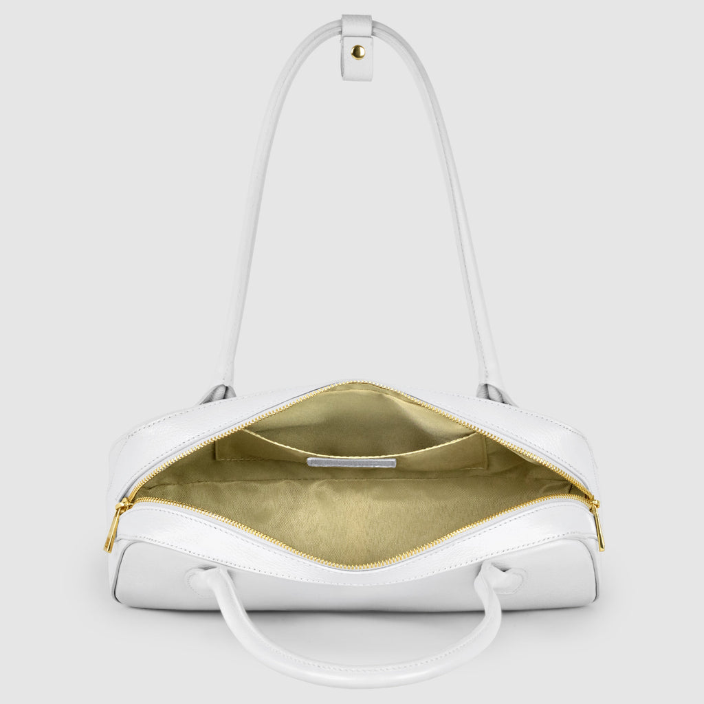 Italian Full-Grain Leather Shoulder Bag | Lecco