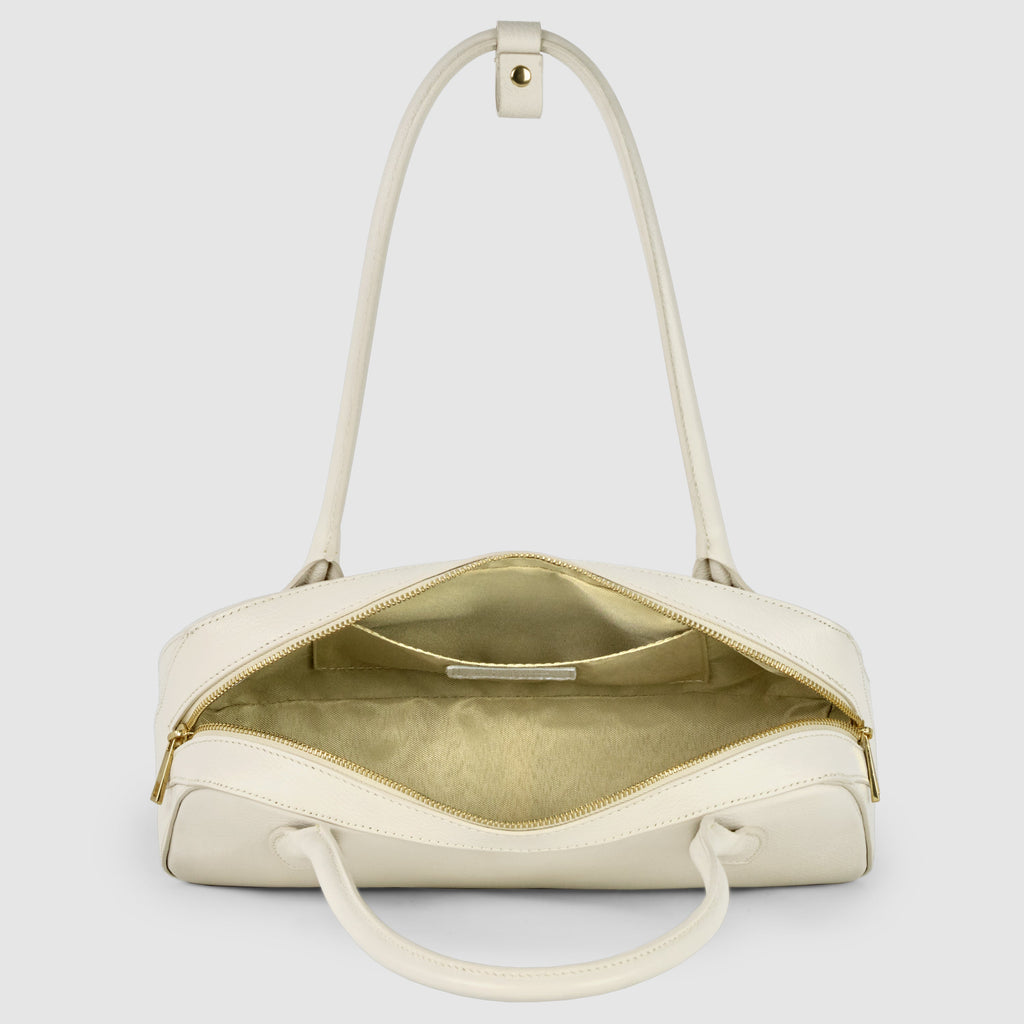 Italian Full-Grain Leather Shoulder Bag | Lecco
